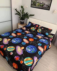 Комплект постільної білизни полуторний дитячий  100% Бавовна 150х220 см (Bld-62)