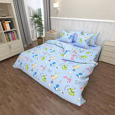 Комплект постільної білизни полуторний дитячий  100% Бавовна 150х220 см (Bld-68)