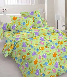 Комплект постільної білизни полуторний дитячий  100% Бавовна 150х220 см (Bld-90)