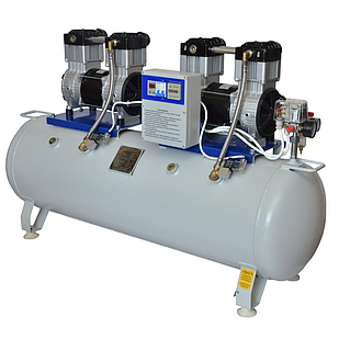 Компресор безмасляний малошумний ДТ 1800/2-130