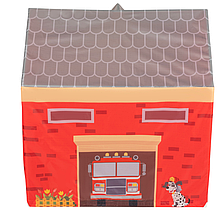 Іграшковий намет для дітей Playhouse PH-400X червоно-сірий, фото 6
