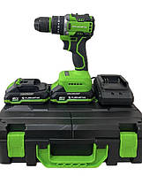 Акумуляторний шурупокрут FLINKERTEC DH-21V (2х3.0 А·год, зарядний пристрій) у кейсі