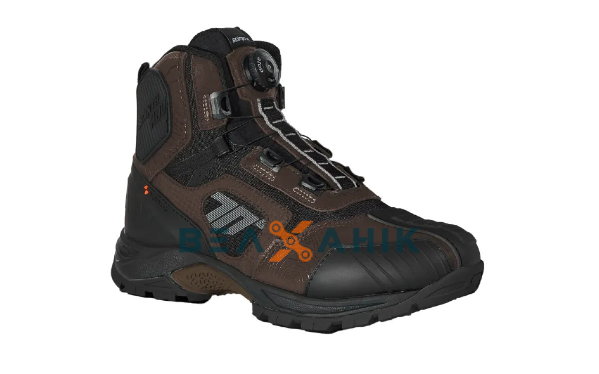 Моточеревики Seventy BA7 STELVIO LOW Black Brown [41], фото 1