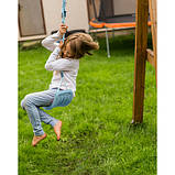 Гойдалка дитяча пластикова Kruzzel 25446 до 50 кг Голуба, фото 8