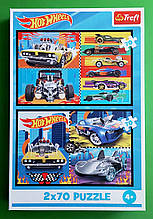 Пазли Trefl    2х (34442) 70 шт Автомобілі