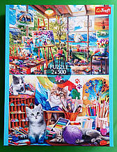 Пазли Trefl    2х (37530) 500 шт Мистецтво живопису