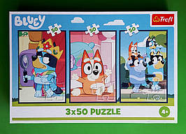 Пазли Trefl    3х (34890) 50 шт Сімя песиків