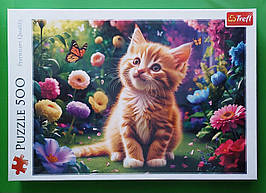 Пазлі Trefl 500 шт (37525) Миле кішенятко