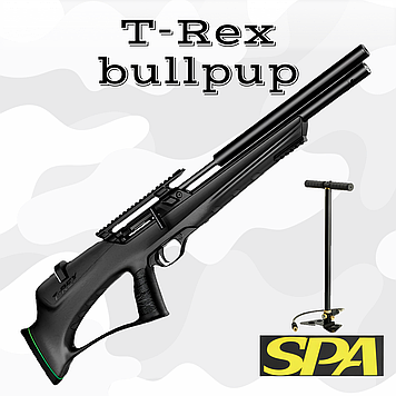 Пневматична гвинтівка PCP Snowpeak SPA T-Rex Bullpup з насосом