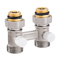 Вузол нижнього підключення радіатора прямий 3/4"x1/2" Koer KR.1133 (комплект) (KR3114)