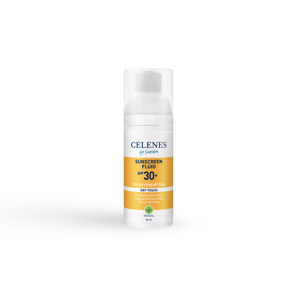 Celenes Сонцезахисний флюїд Dry Touch SPF30+ , 50мл, фото 1