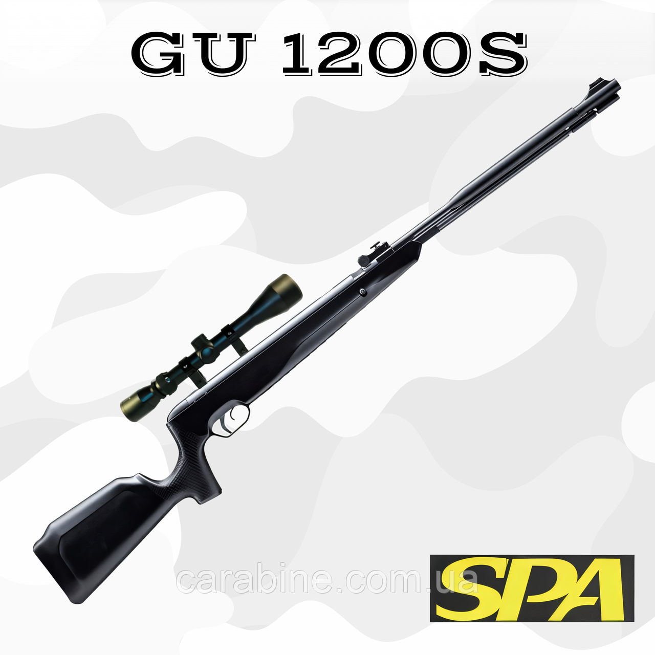 Пневматична гвинтівка Snowpeak SPA GU1200S з підствольним взведення (SPA SU1200S )