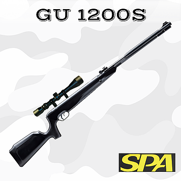 Пневматична гвинтівка Snowpeak SPA GU1200S + ПО 3-9x40 з підствольним взведення (SPA SU1200S )