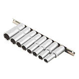 Набір головок подовжених на планці 1/2", 10-22 мм, 8 од. INTERTOOL ET-6009, фото 2