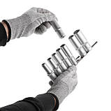 Набір головок подовжених на планці 1/2", 10-22 мм, 8 од. INTERTOOL ET-6009, фото 4