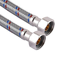 Шланг нержавіюча сталь SOLOMON 1/2"х1/2" ВВ 0,5 м. HS30