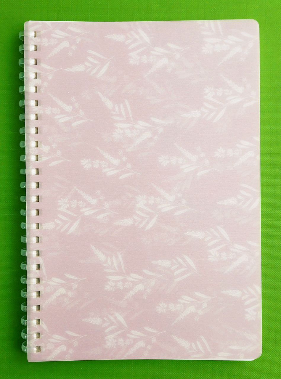 Канц Блокнот А5/80арк. ”Axent” /8033-1-A/ #, пласт. обкл., на спіралі, Lavender 1 (1/60)