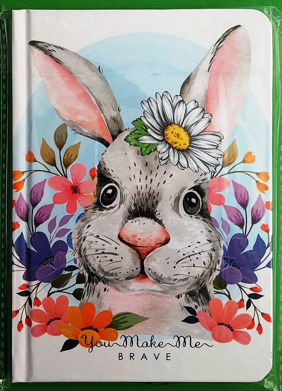 Канц Блокнот А6/64 ”Bourgeois” /диз.N9416/ Тв.обкл., мат.лам., вн.блок 60г, чисті аркуші (1/120)