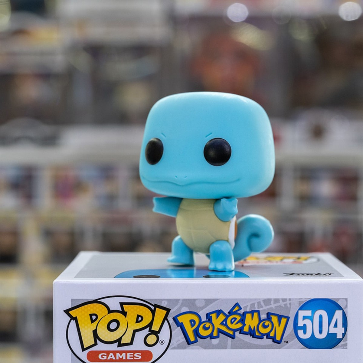 Ігрова фігурка Funko POP! Pokemon 504 cерії Покемон - Сквіртл Фанко поп 50402IE
