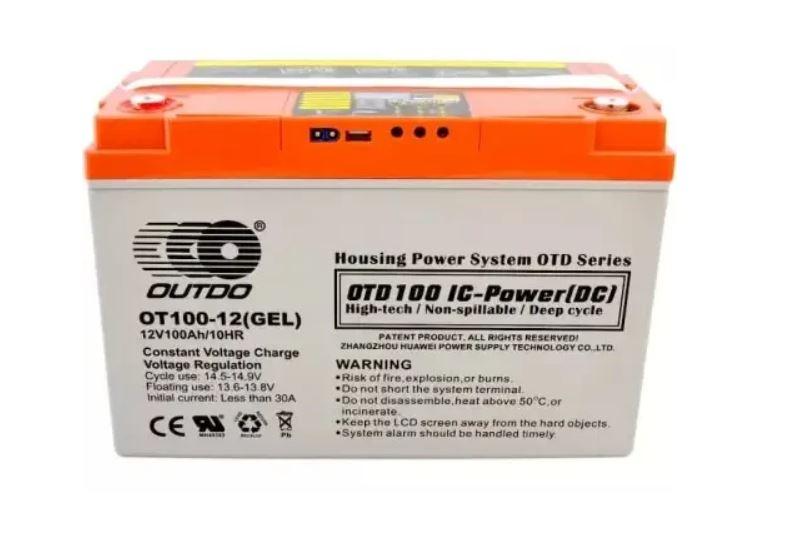 Акумулятор промисловий 12V 100 Ah (GEL) (електропанель)