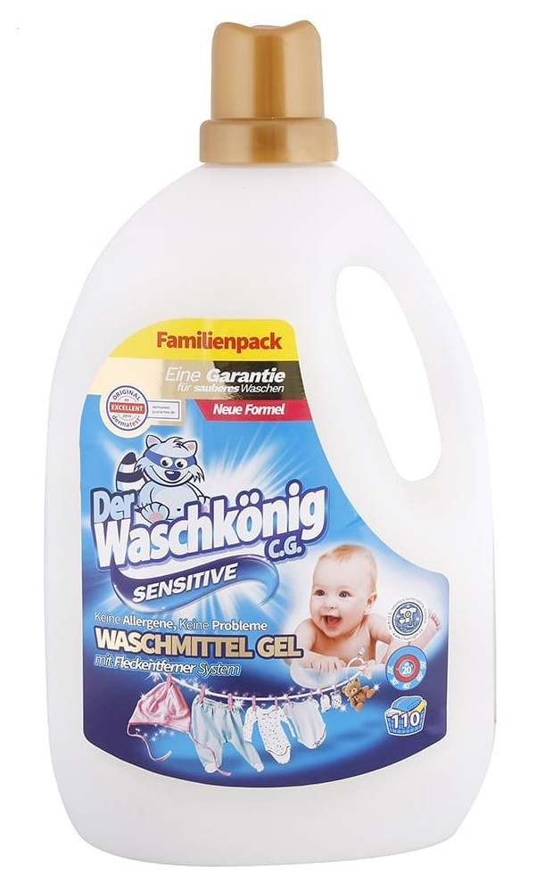 Гель для прання Der Waschkönig Sensitive 3305 мл