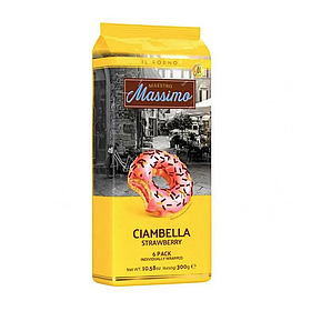 Пончики Maestro Massimo з полуничним кремом 300 г