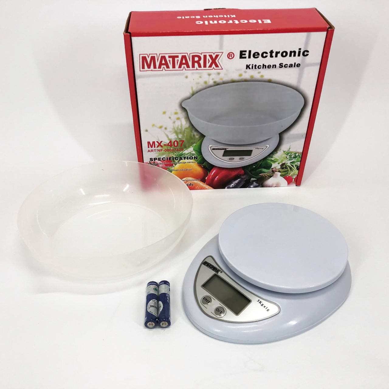 Кулінарні ваги для продуктів, Ваги кухонні настільні зі знімною чашею кухонні з мірною чашею PV-99