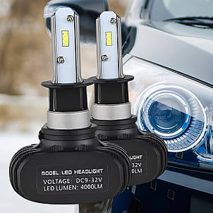Комплект світлодіодних автомобільних LED-ламп S1 H4 (ЖЯ), фото 1