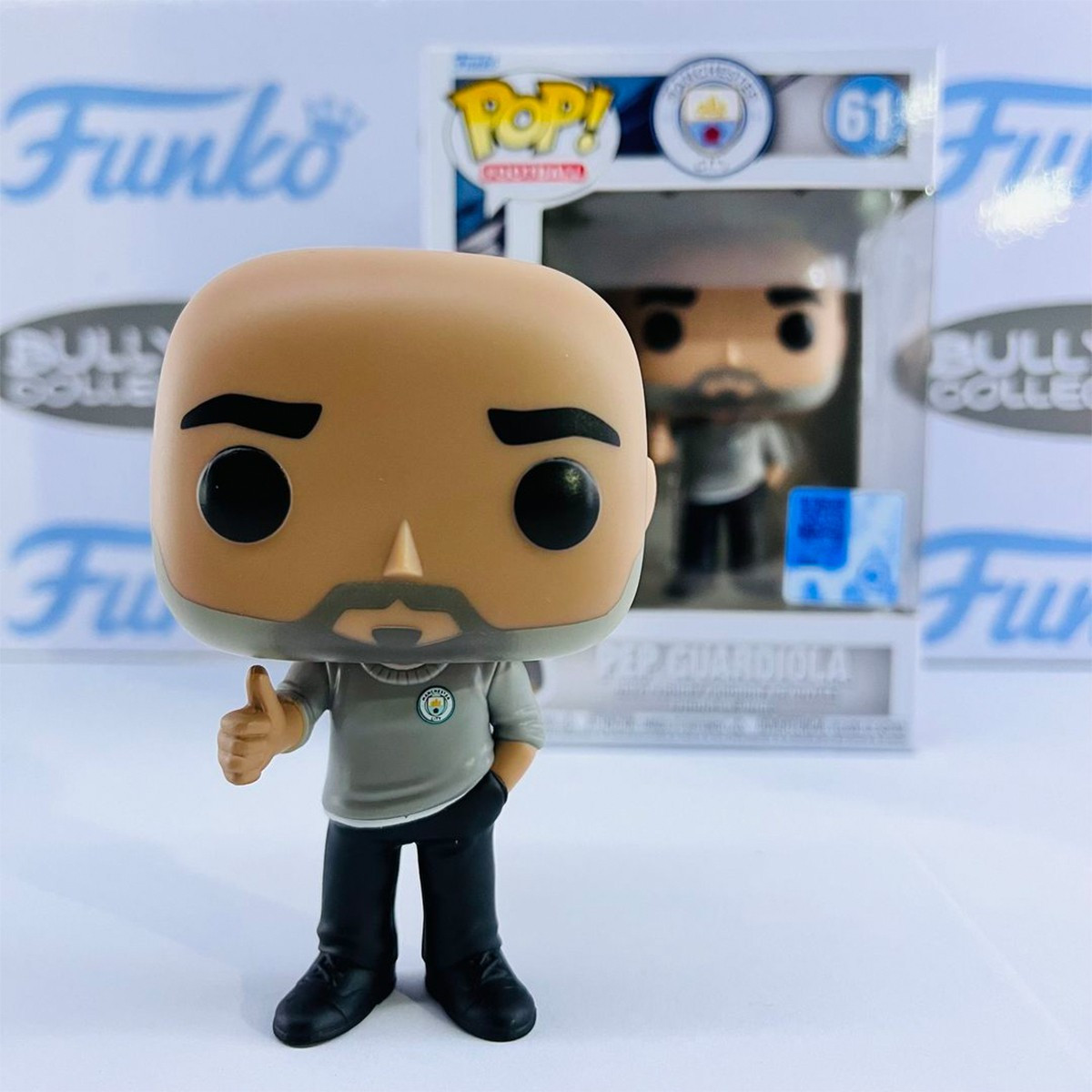 Ігрова фігурка Funko Pop! Football Manchester City Pep Guardiola 61 - Пеп Гвадіола Фанко поп футбол 75114