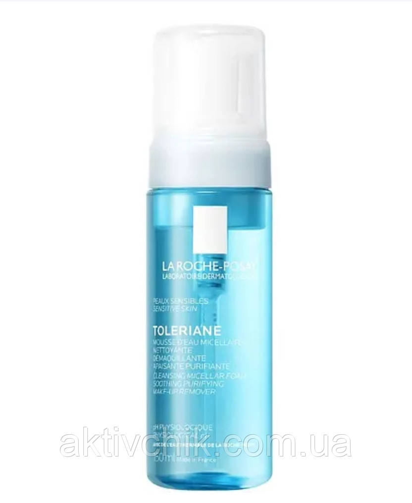 Очищаюча пінка для чутливої шкіри обличчя La Roche-Posay Physiological Cleansing Micellar Foaming Water