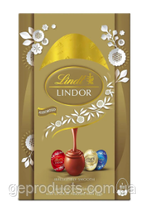 Шоколадне яйце Lindt Lindor Assorted з цукерками 215 г