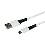 Кабель HOCO micro usb X82 Silicone 2.4A (1 метр), фото 4