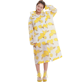 Дощовик для підлітків або дорослих "Лимони" Зріст 170 см (14007)