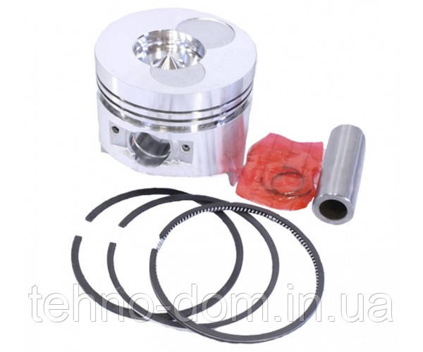 Поршень, кільця, палець к-кт 178F 78 мм +0,25 (форкамера у формі "Конуса")