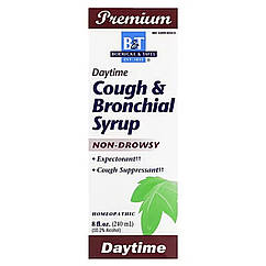 Сироп проти кашлю та бронхіту, Childrens Cough&Bronchial Syrup, Boericke& Tafel, денний, 240 мл