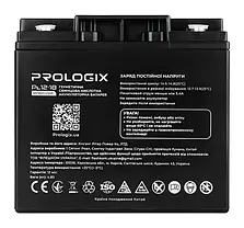 Акумуляторна батарея Prologix 12V 18AH AGM, фото 5
