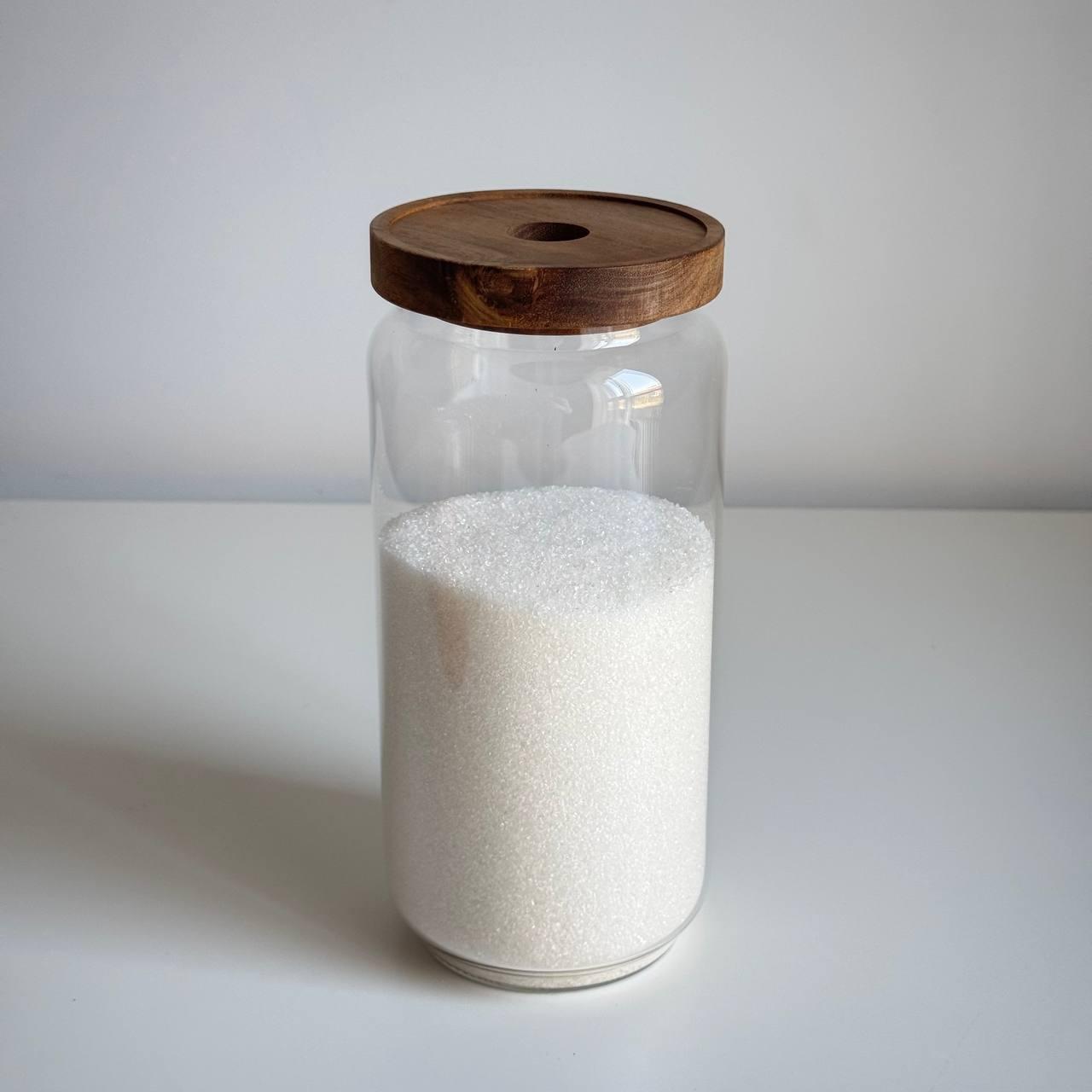 Ємність для сипучих з кришкою 1.2л Ємності зберігання Банки для сипучих продуктів з кришкою