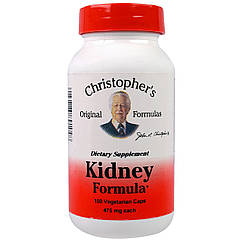 Здоров'я нирок, Kidney Formula, Christopher's Original Formula, 100 кап.