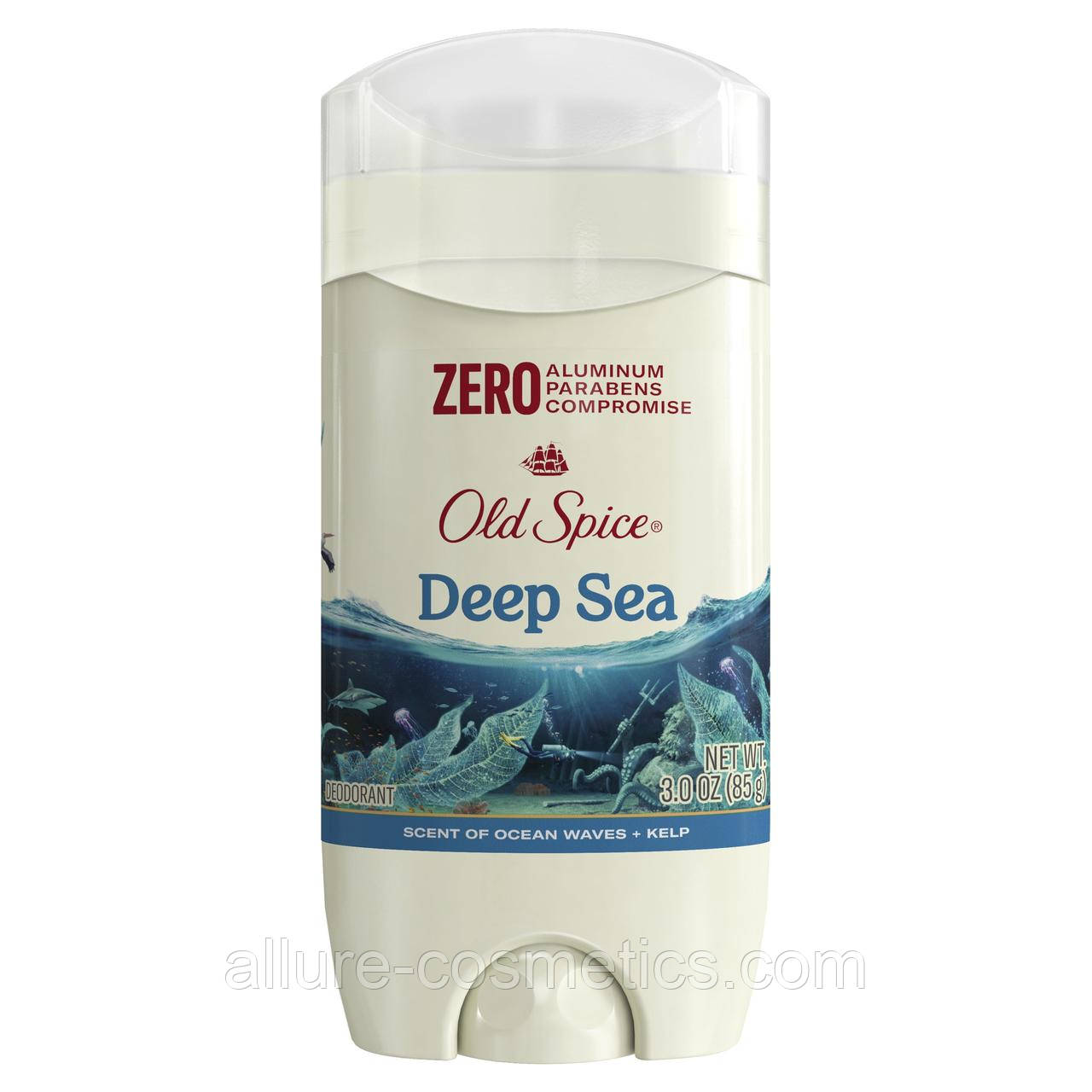 Гелевий дезодорант без алюмінію Old Spice Aluminum Free Deodorant DEEP SEA 85g (США)