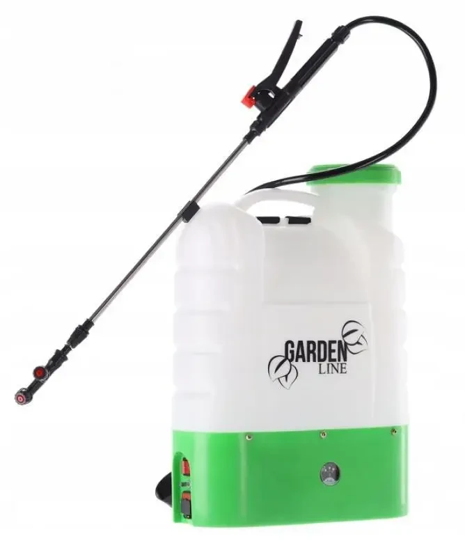 Акумуляторний обприскувач на 16 л Garden line Садовий розпилювач на акумуляторі Ранцевий портативний