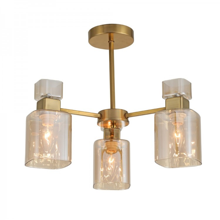 Люстра Ardero BL1130-2 OLIVIA под лампу золото, фото 1