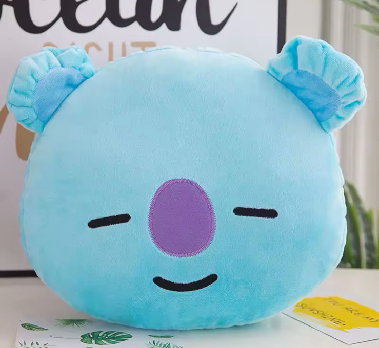 М'яка Іграшка Коала Коя BT21 Плюшева Подушка KOYA ARMY персонаж BTS 36 см Блакитний (01350)