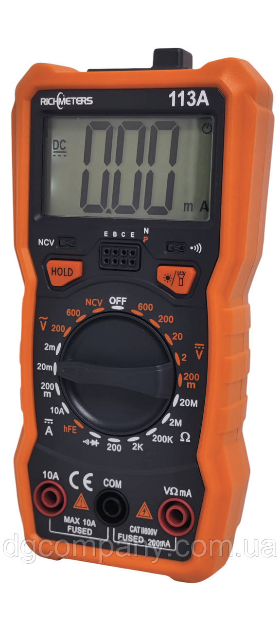 Цифровий мультиметр Richmeters RM113A, фото 1