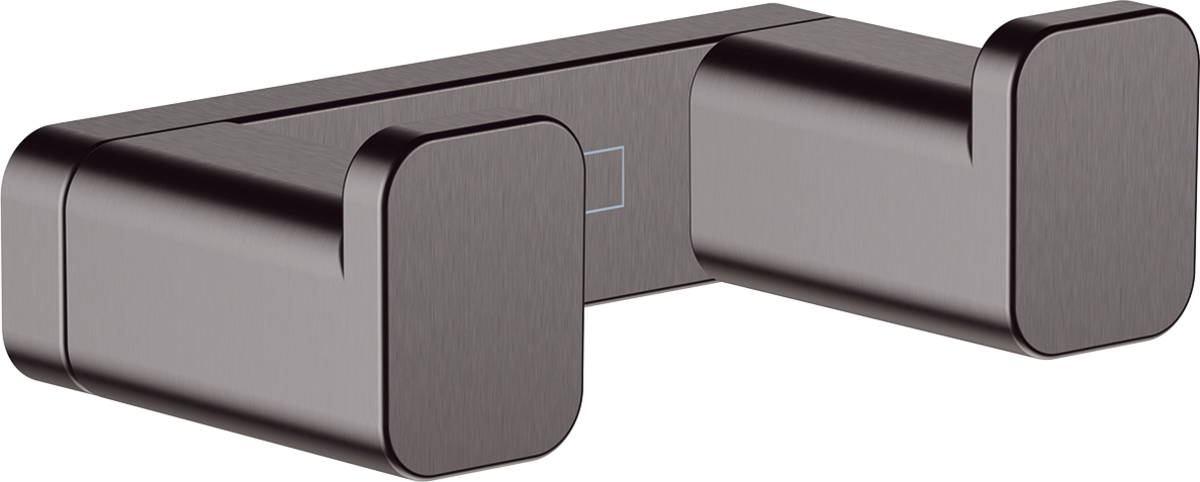 AddStoris Гачок подвійний 3.6 х1.6 x 6.6 см Brushed Black (41755340)