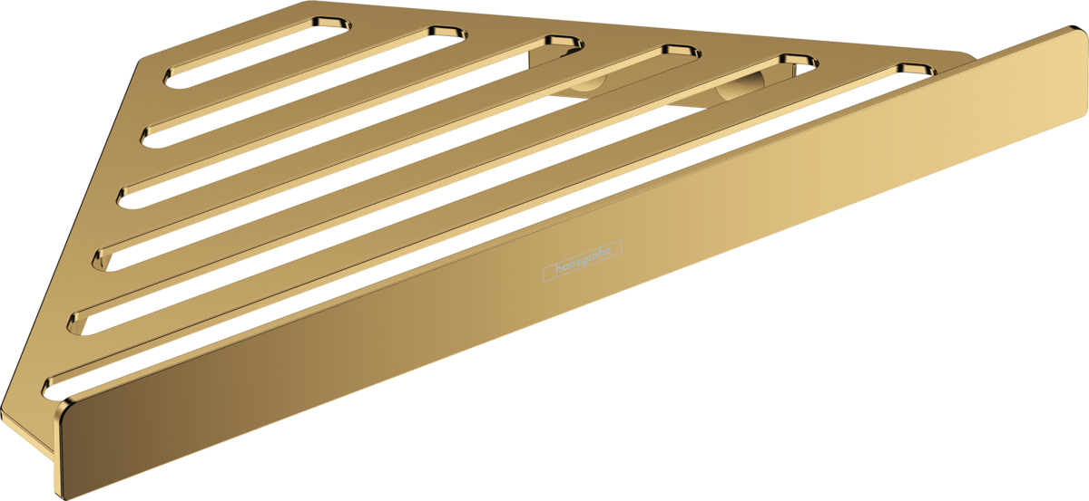 AddStoris Поличка кутова 14.8 х14.8 x 30.5 см Polished Gold Optic (41741990)