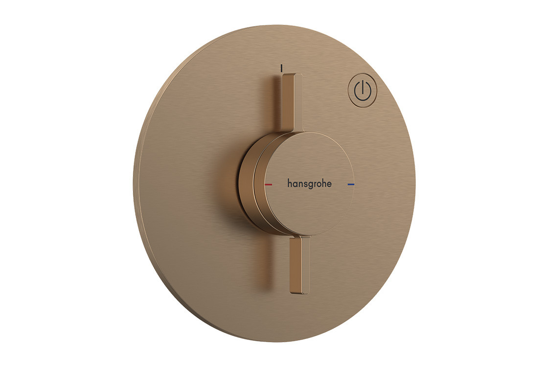 Змішувач прихованого монтажу DuoTurn S на 1 функцію, Brushed Bronze (75618140)