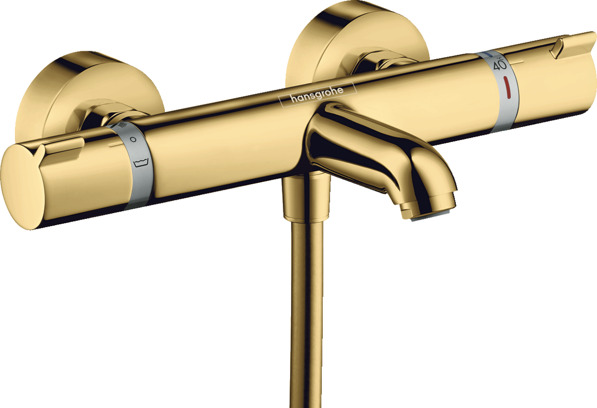 Змішувач з термостатом для ванни Ecostat Comfort, Polished Gold Optic (13114990)