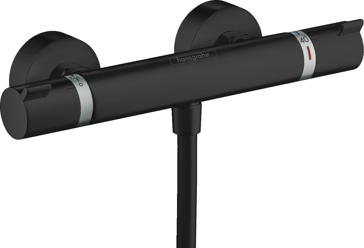 Змішувач з термостатом для душу Ecostat Matt Black (13116670)