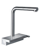 Змішувач Aquno Select M81 250 2jet кухонний з витяжним виливом Sbox (73830000)