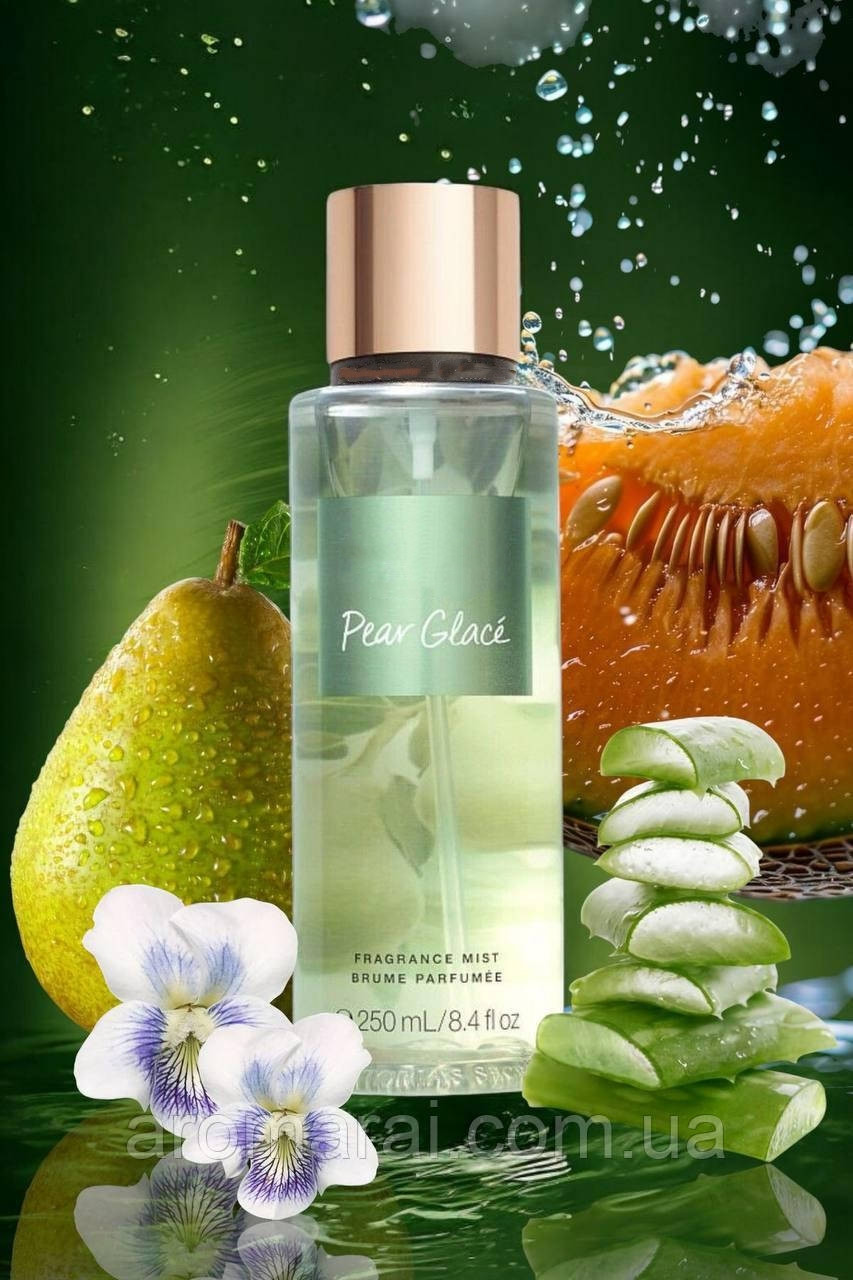 Спрей для тіла Pear Glace Вікторія Сікрет    VICTORIA'S SECRET PEAR GLACE  250 ml, фото 1